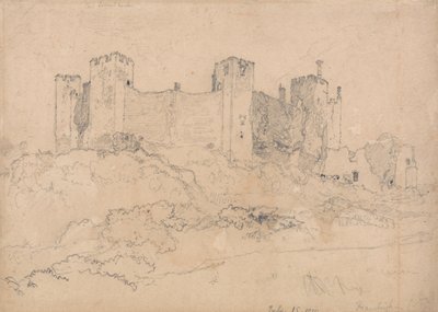 Framlingham Castle, Suffolk by John Sell Cotman